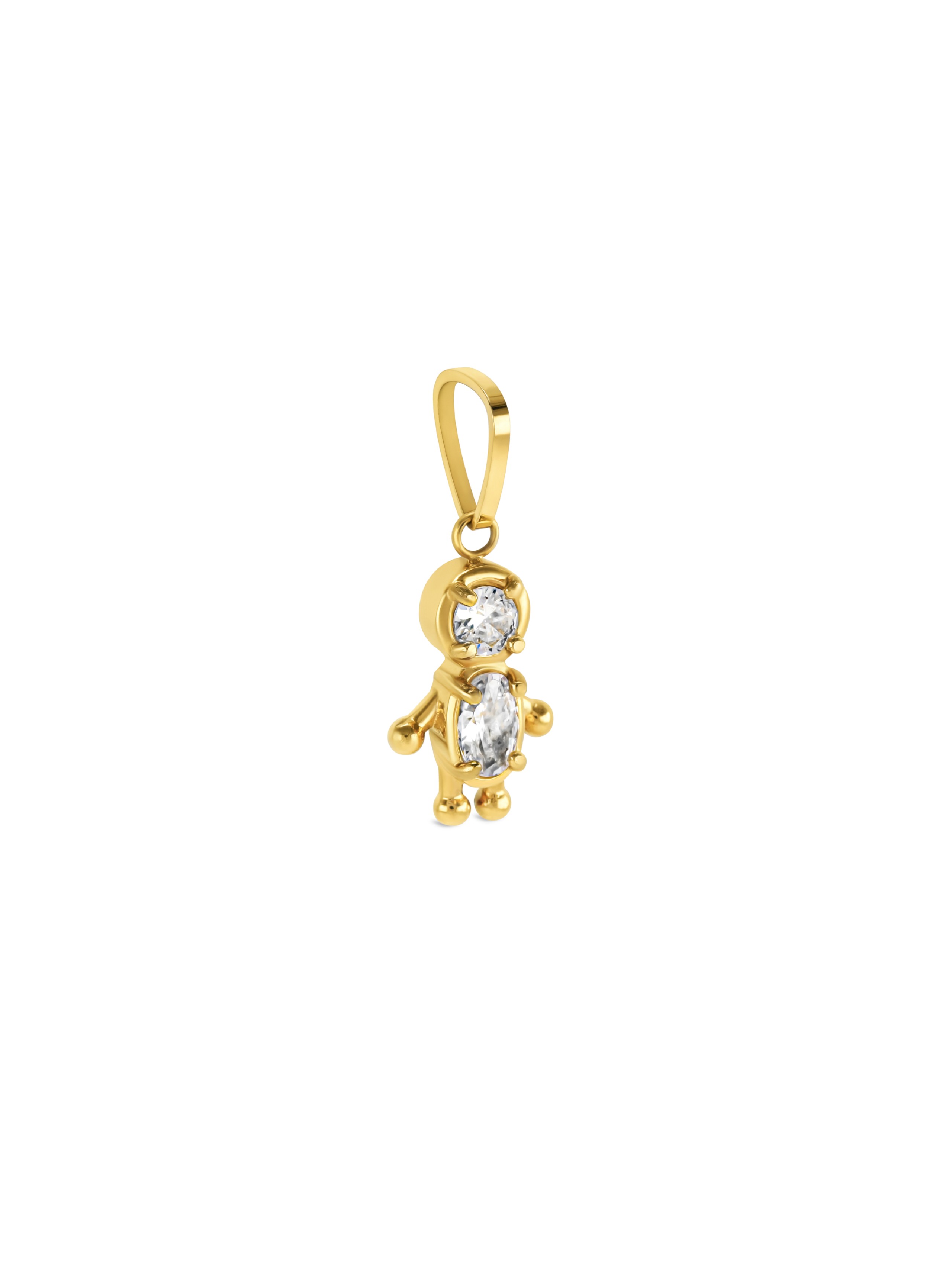 Charm ONE Energy Boy Crystal Gold