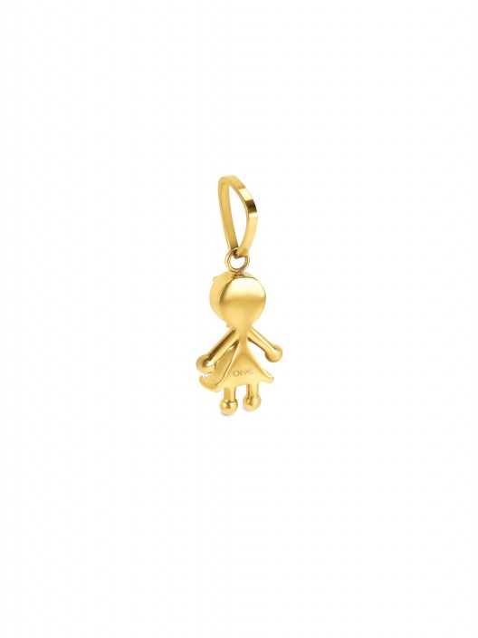 Charm ONE Energy Girl Crystal Gold