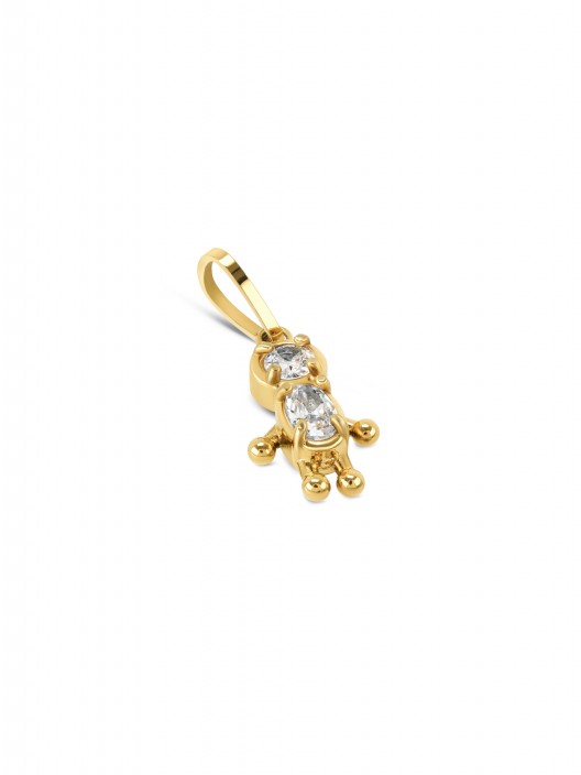 Charm ONE Energy Boy Crystal Gold