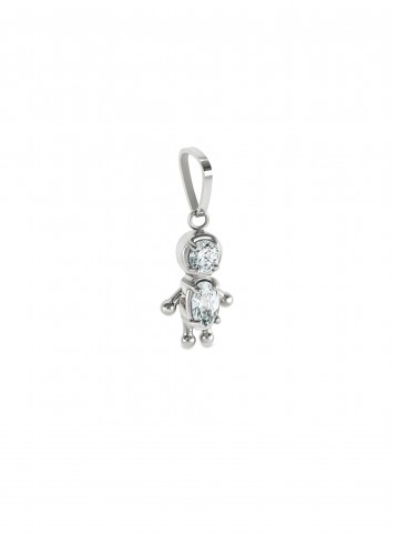 Charm ONE Energy Boy Crystal Silver