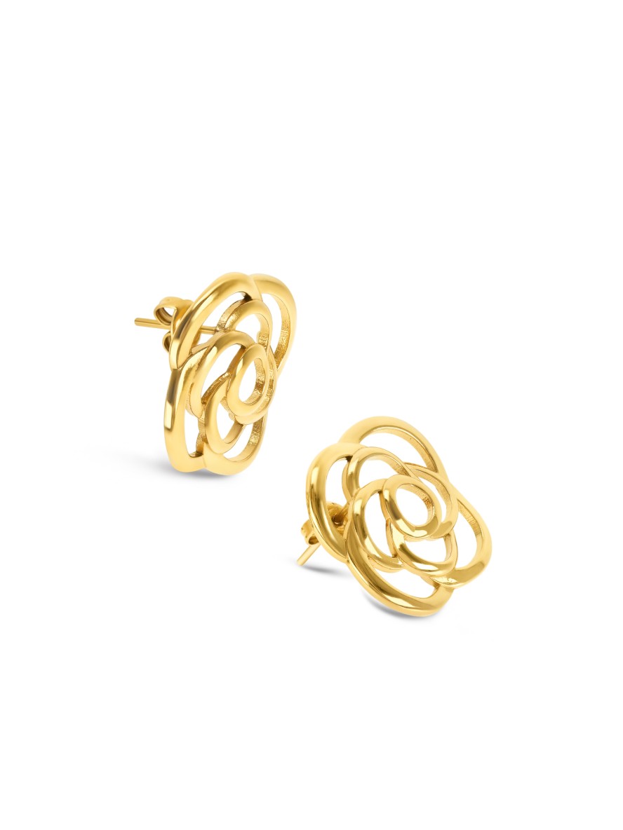 Boucles d"oreilles One Rose Blossom