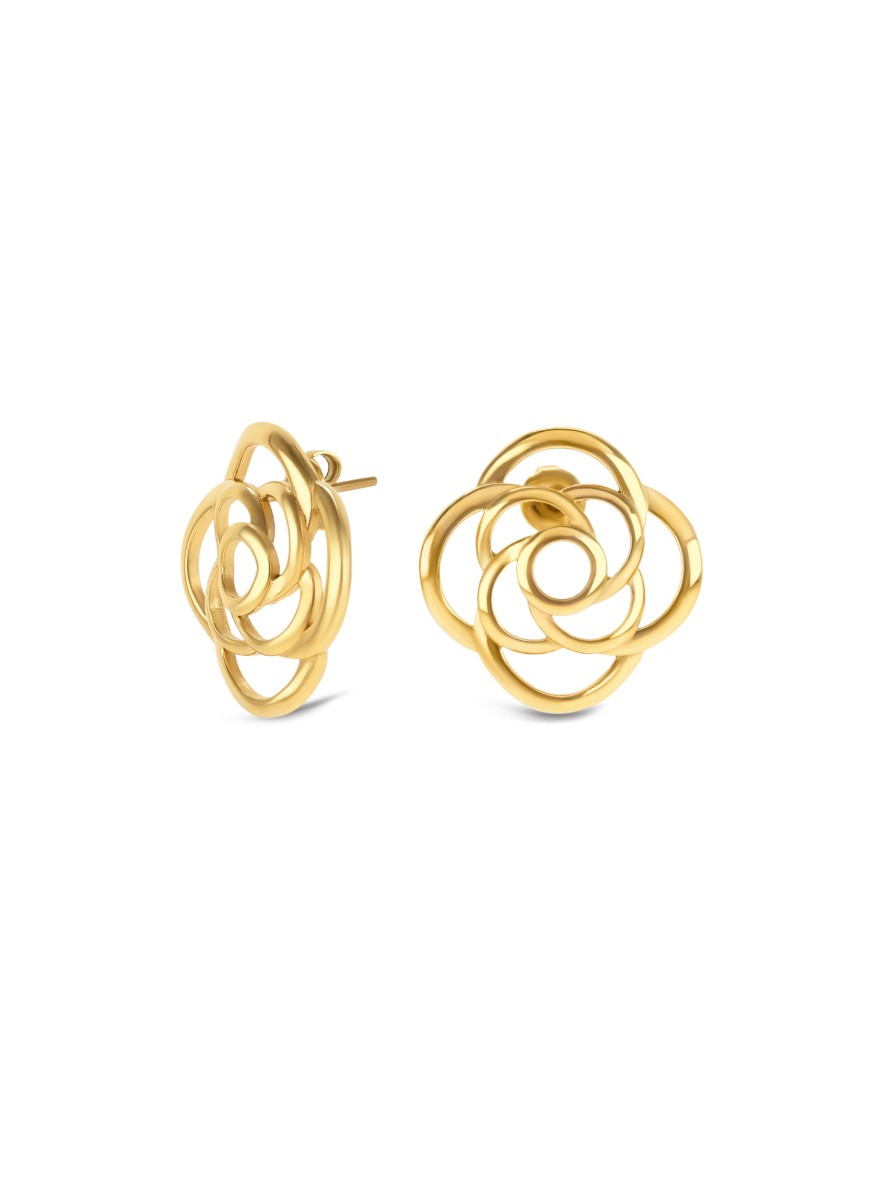 Boucles d"oreilles One Rose Blossom