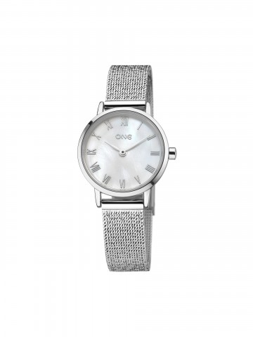 ONE Aura Silver Watch