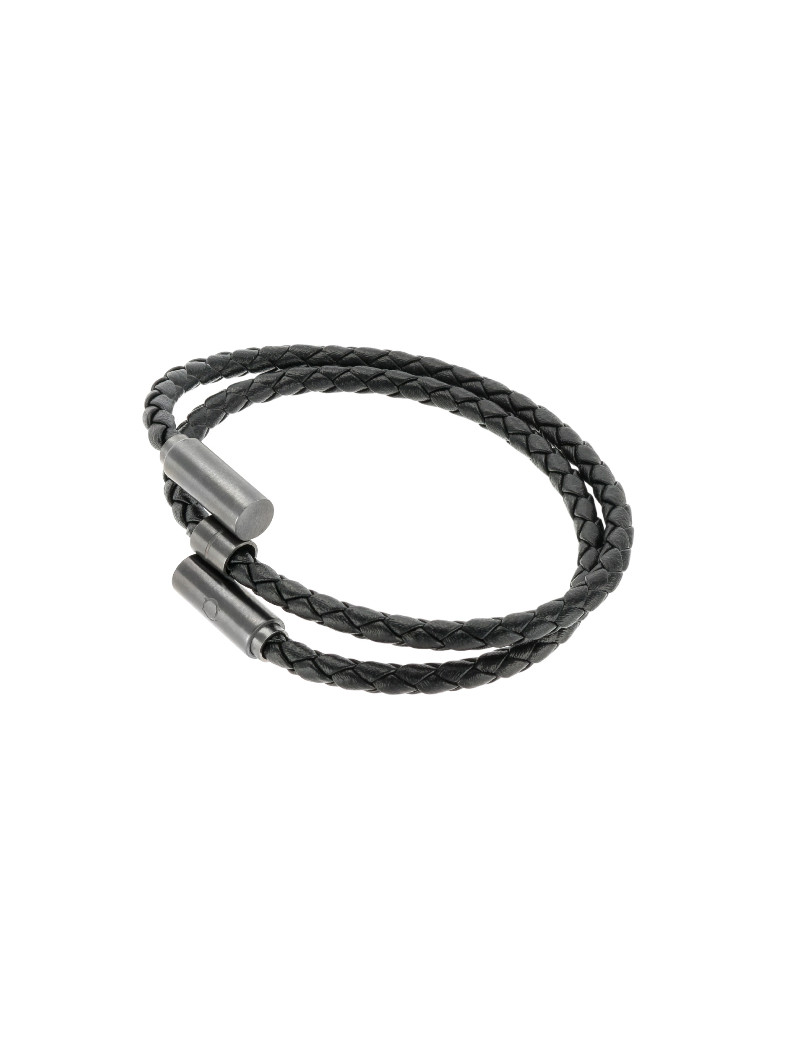 ONE Men Ruged Black Bracelet
