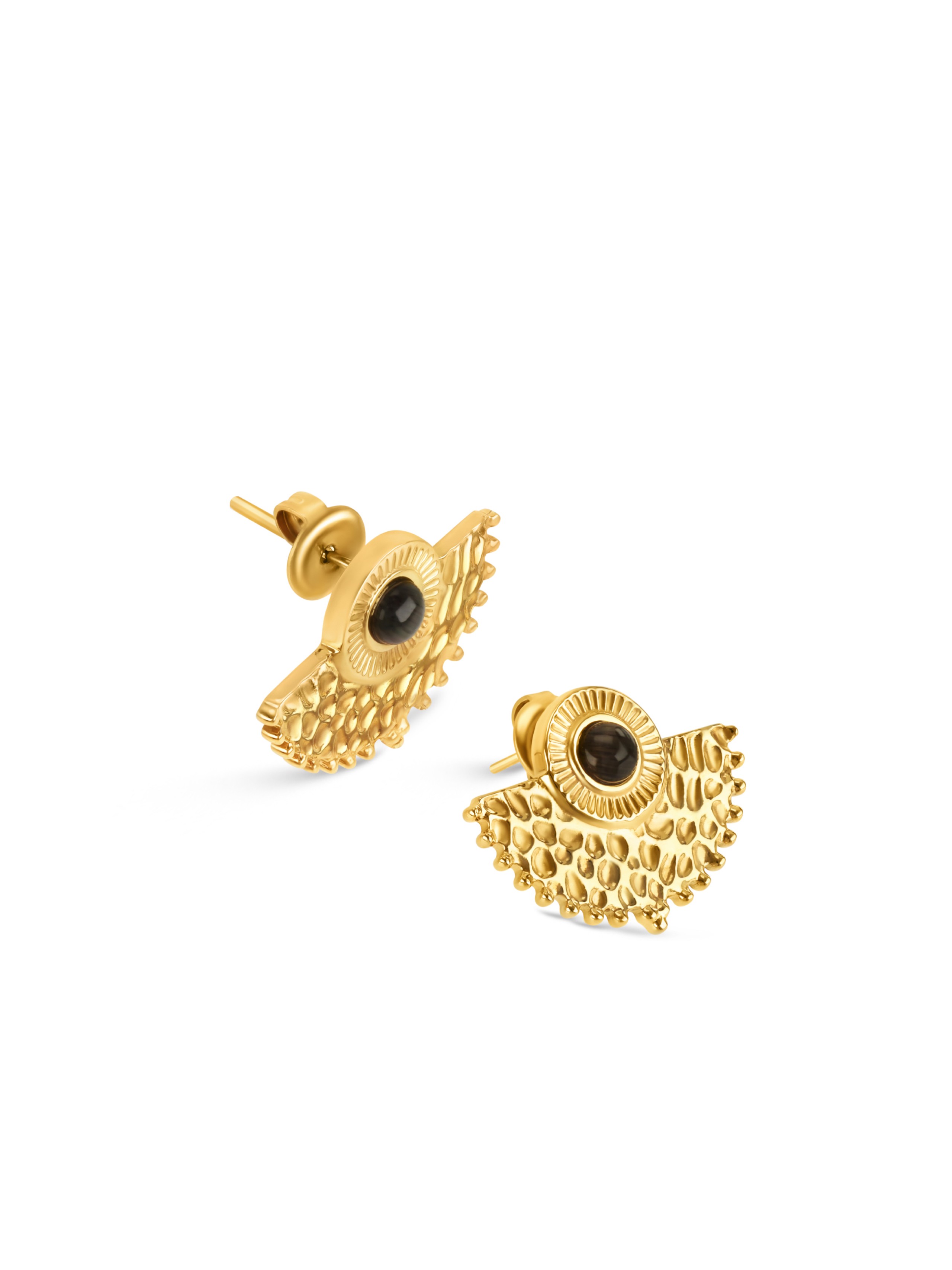 ONE Evil Eye Gray Earrings