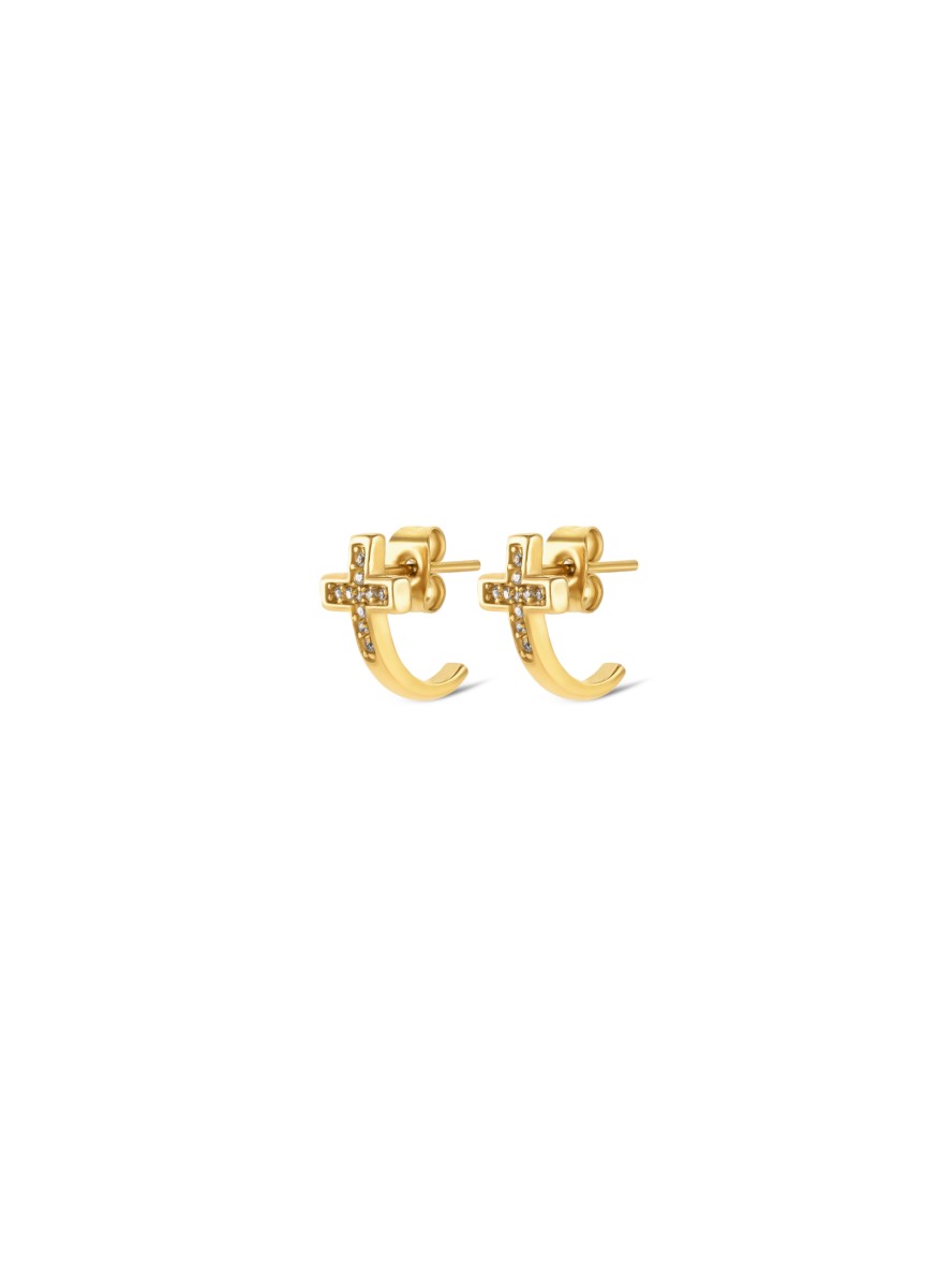 Pendientes ONE Reflexions Crossed