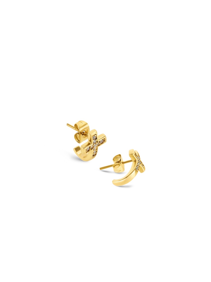 Pendientes ONE Reflexions Crossed