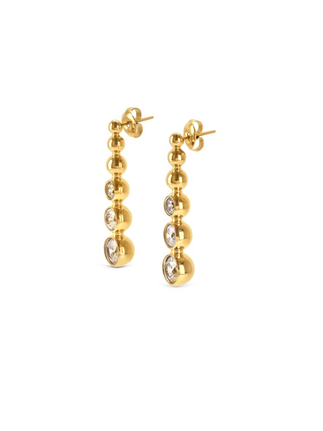Boucles d"oreilles One Infinity Crystal