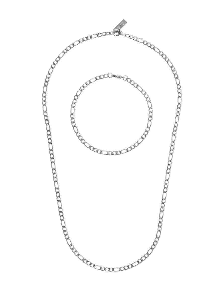 Collier 2 en 1 One Men Solid Steel