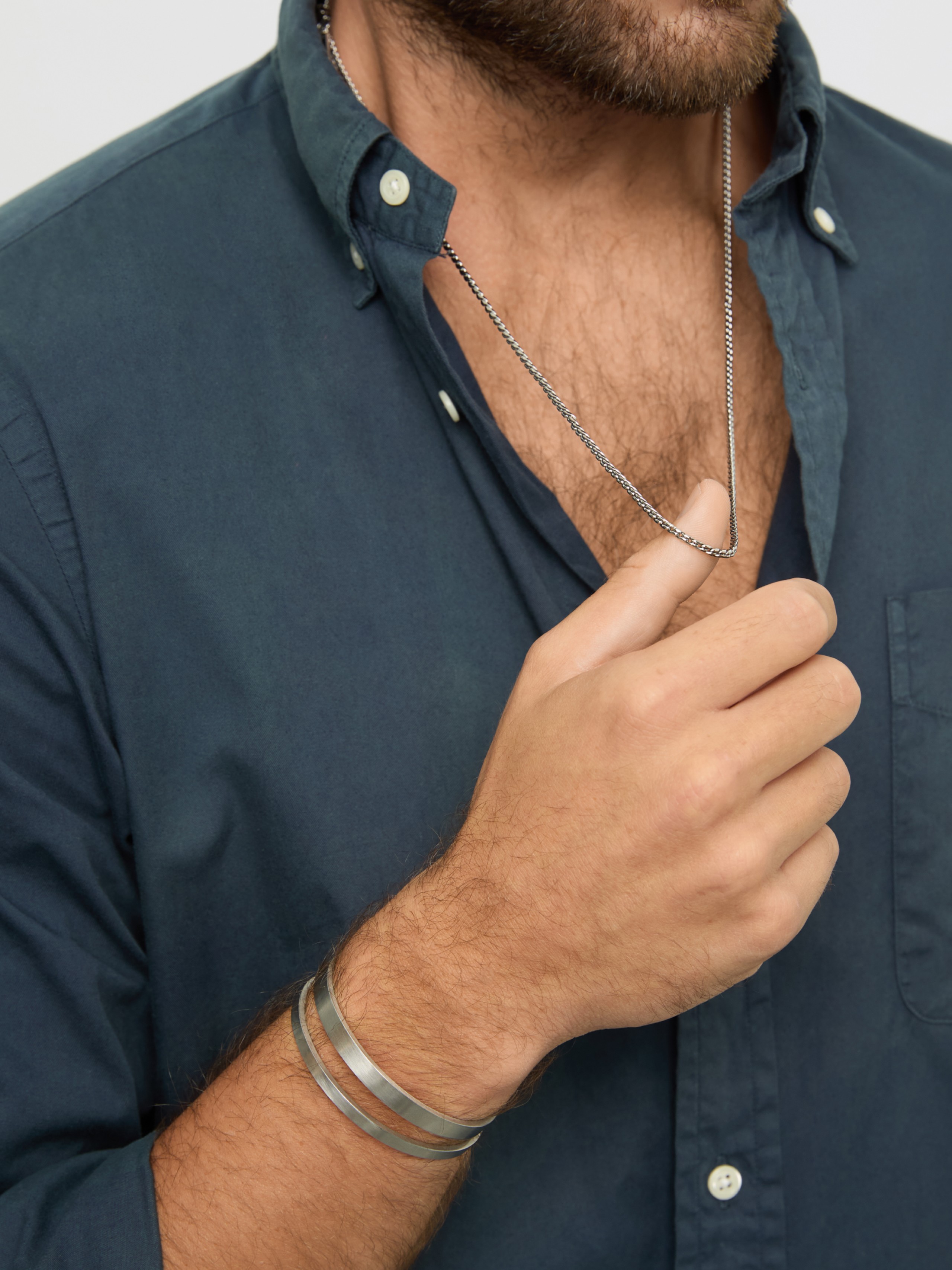 Collar 2 en 1 ONE Men Fine Steel