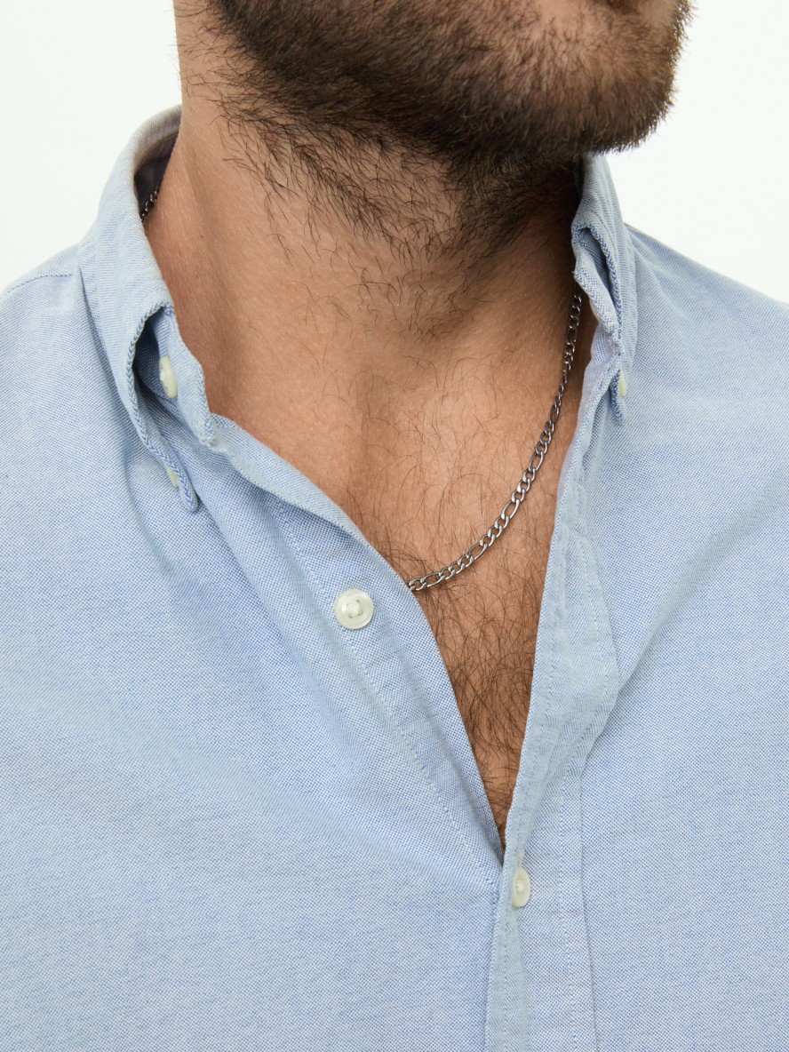 Collier 2 en 1 One Men Solid Steel