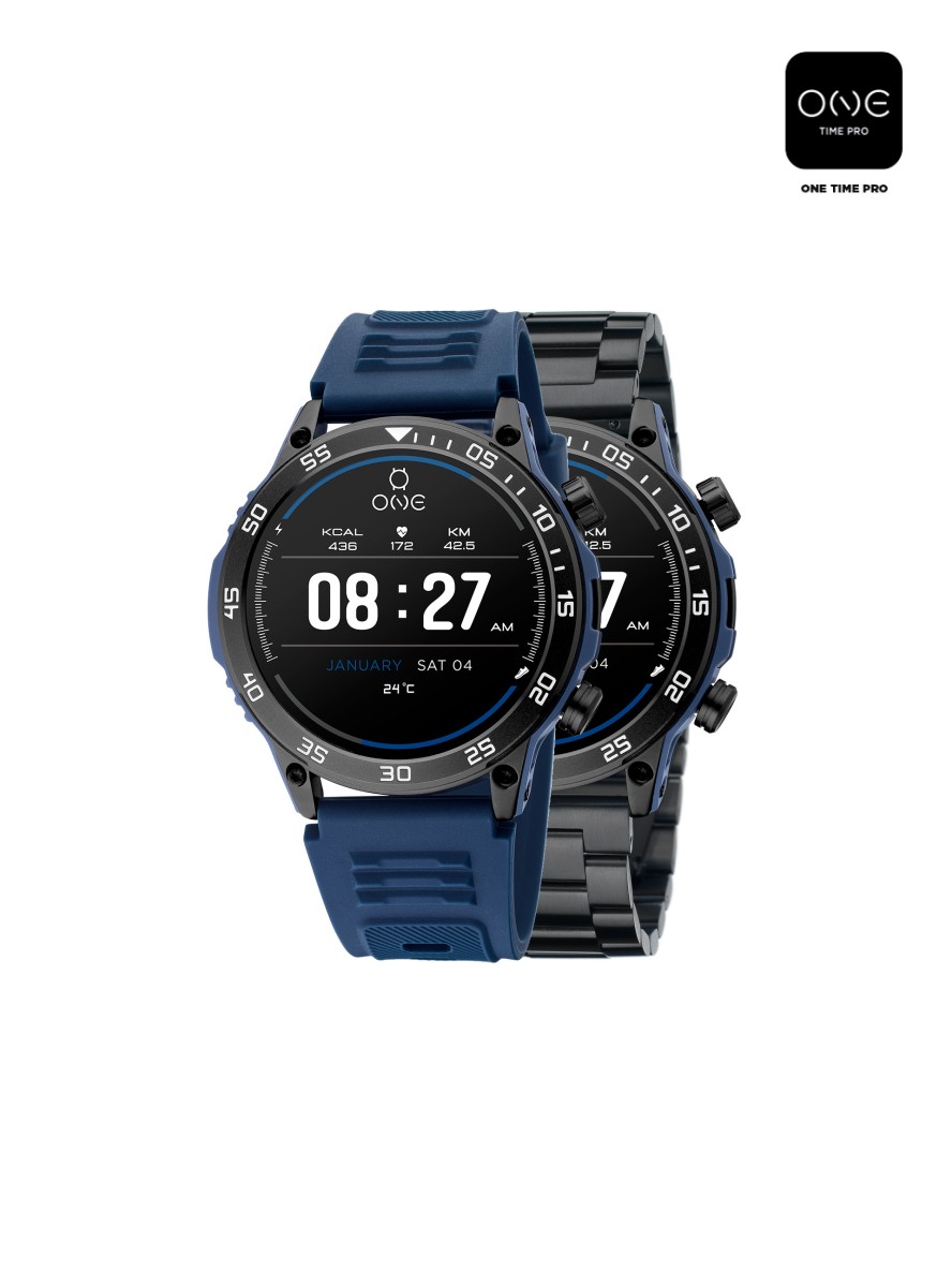 Box Smartwatch ONE Men SportyCall Blue