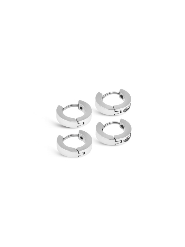 Set de Brincos One Shimmer Silver