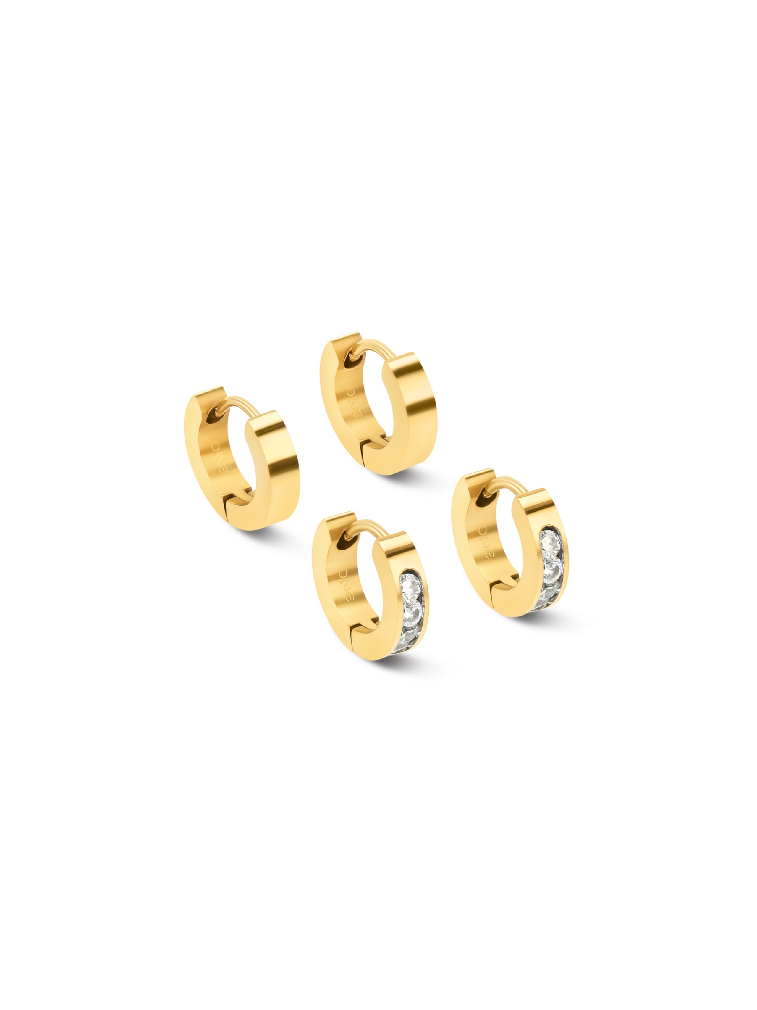 Set de Brincos One Shimmer Gold