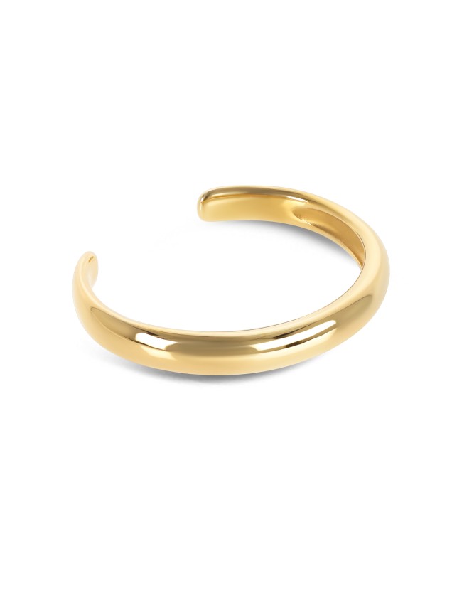 Pulsera Bangle Senhora Infinity Glossy Gold