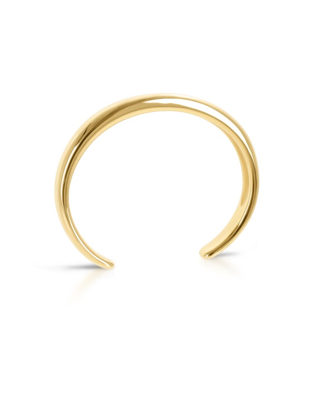 Pulsera Bangle Senhora Infinity Glossy Gold