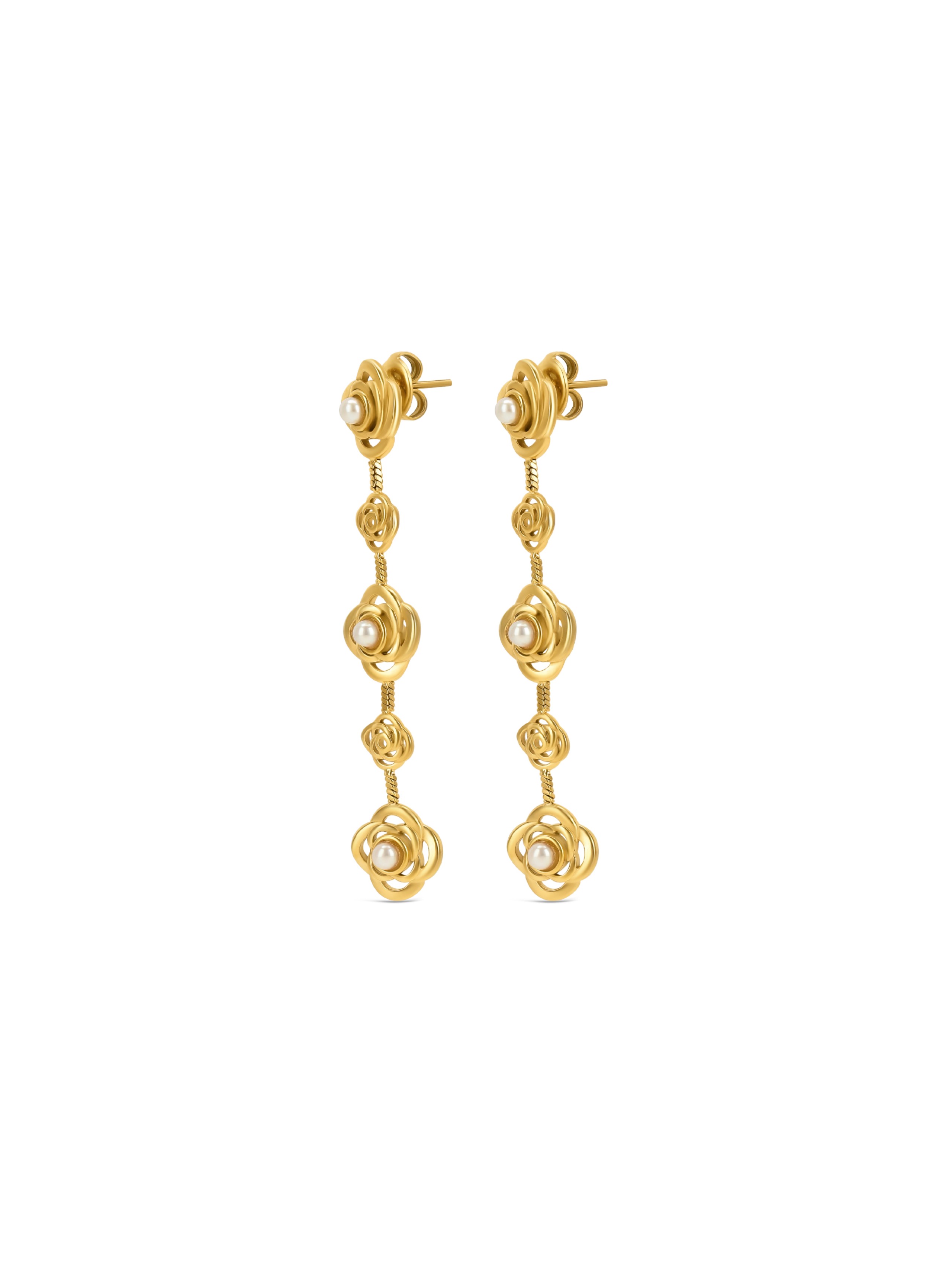 Pendientes ONE Rose Long