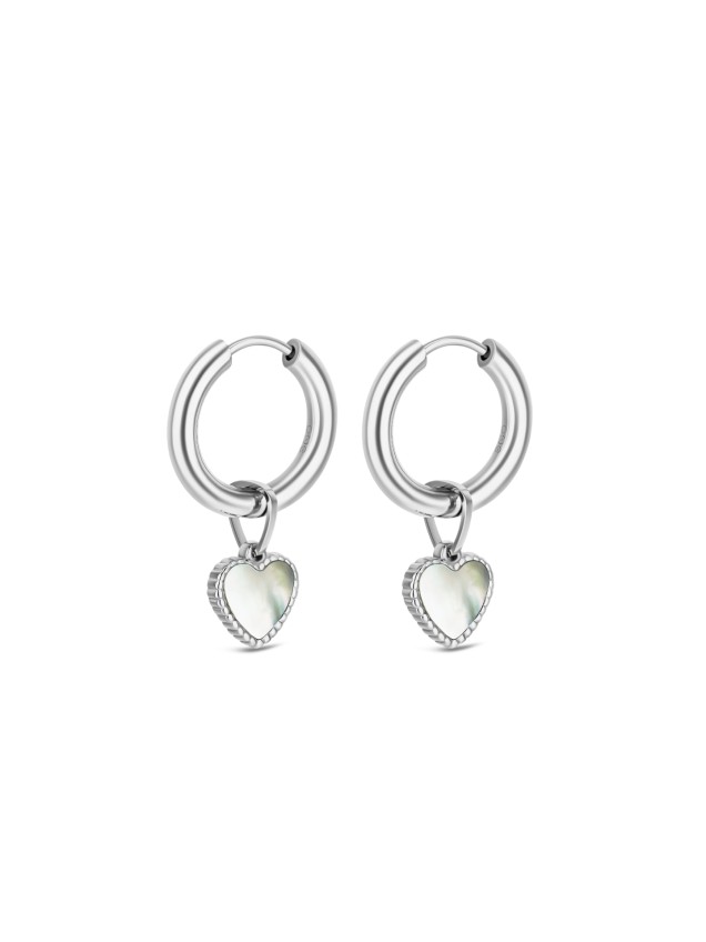 Pendientes ONE Energy Master Hoop Silver