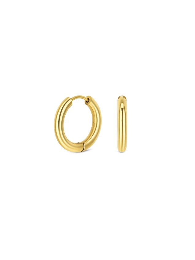 Brincos One Energy Master Hoop Gold