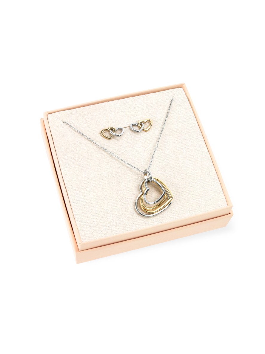 Ensemble Collier & Boucles d"Oreilles One Soulmate