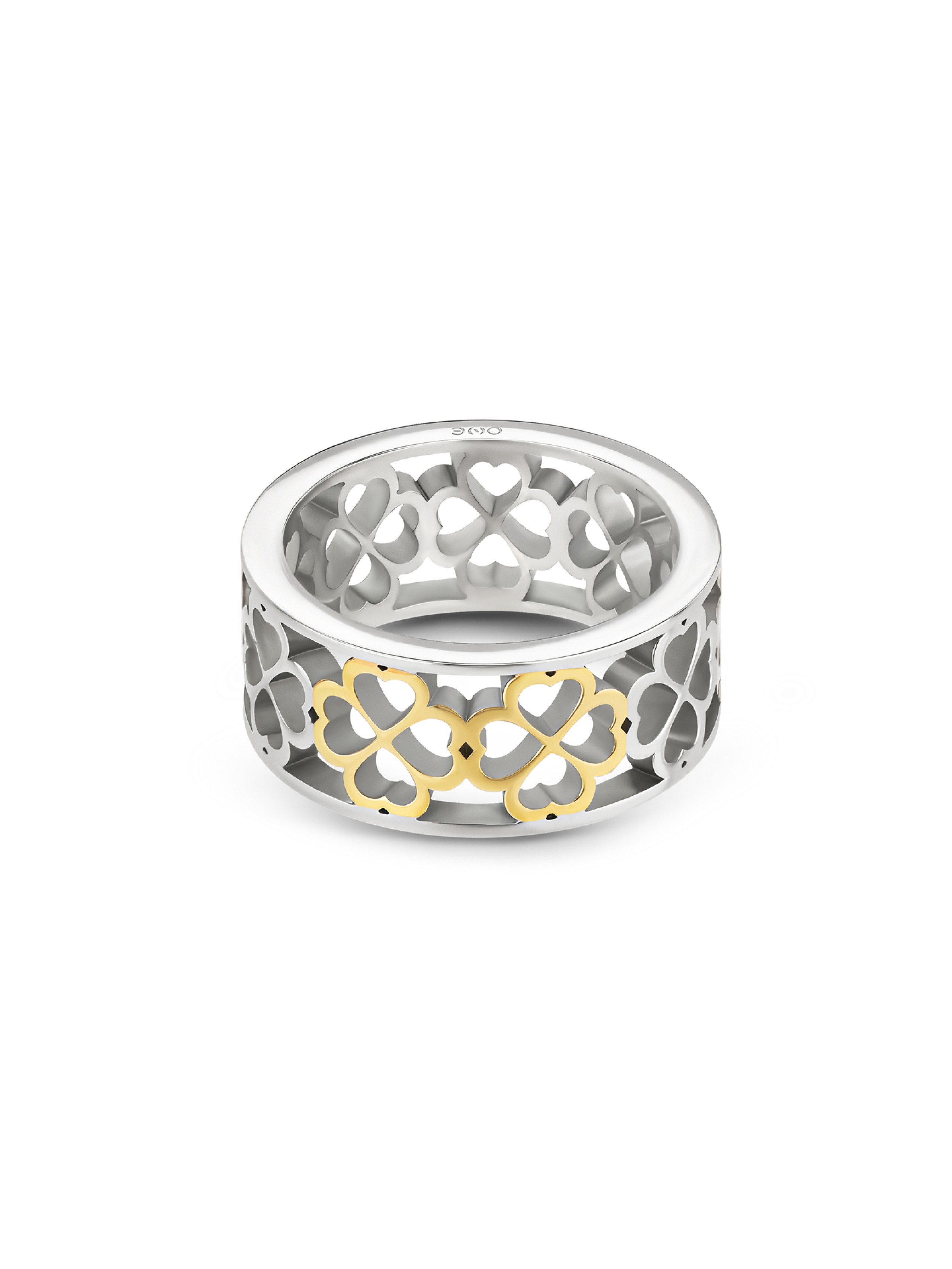 Anillo ONE Lucky Flower Bicolor