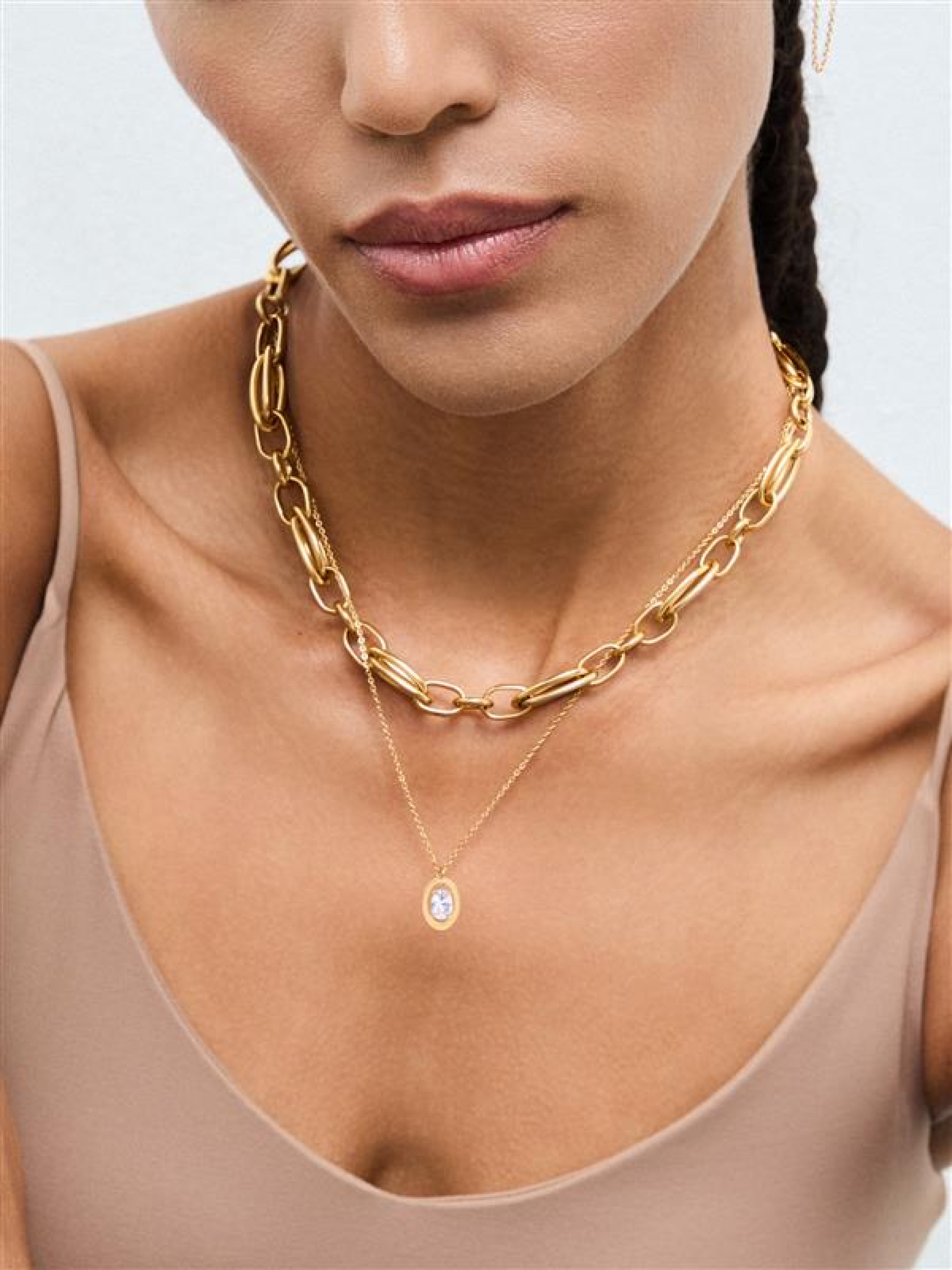 Collar Birthstone Abril - Coraje