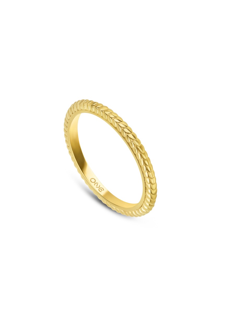 Anillo ONE London 49 Gold