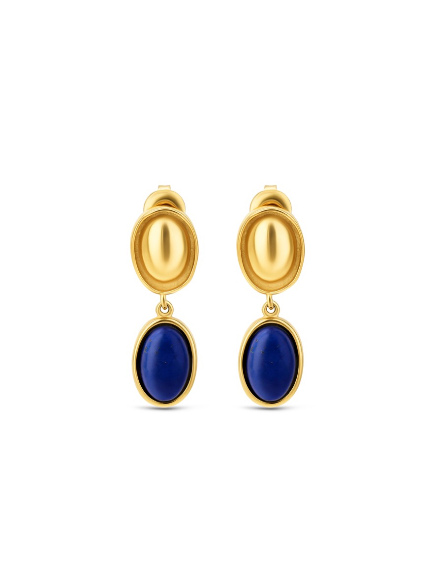 Brincos One Element Long Blue