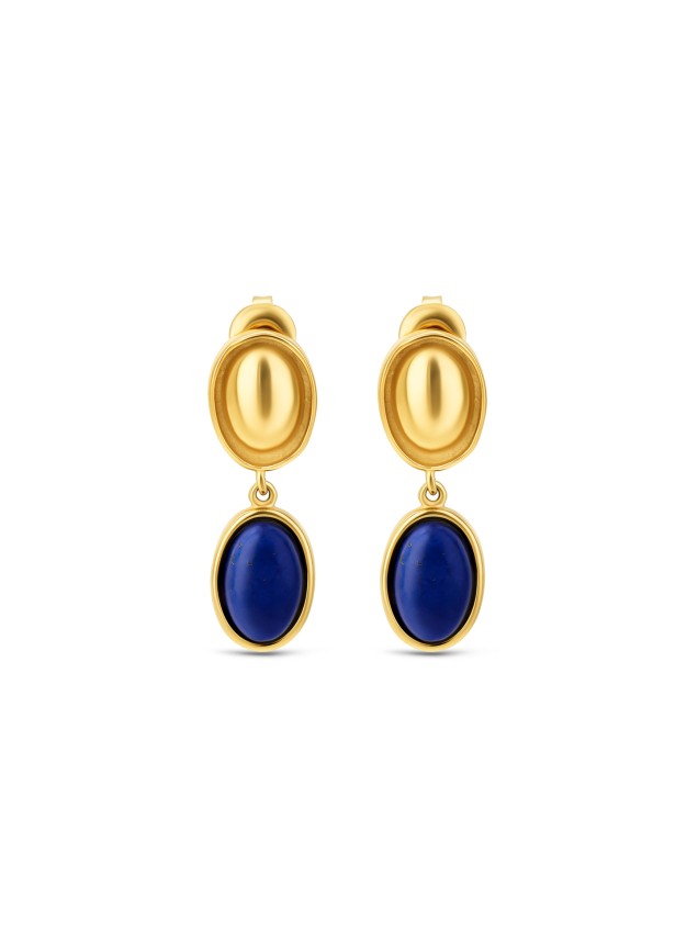 ONE Element Long Blue Earrings