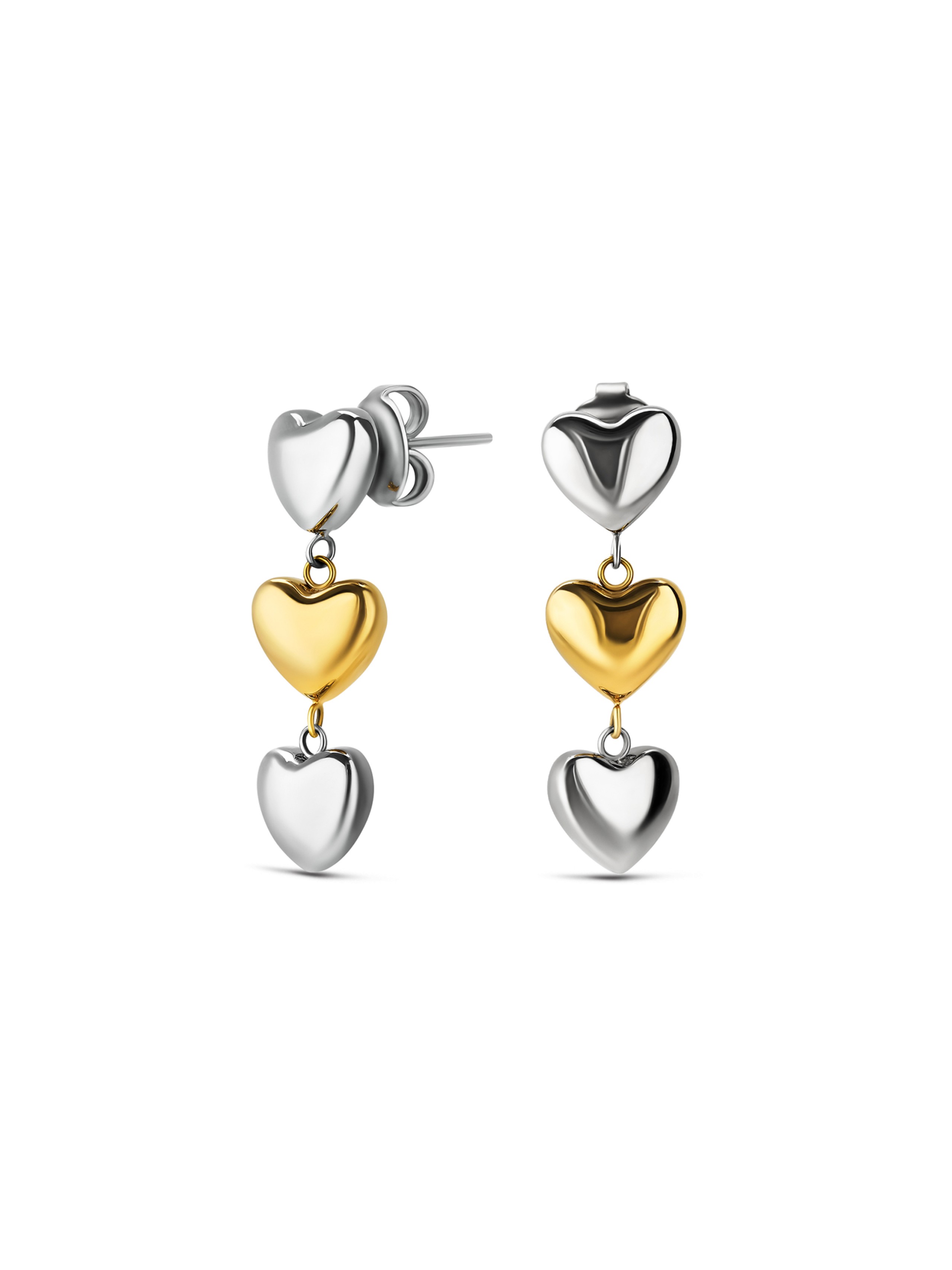 Brincos One Crazy Heart Embrace