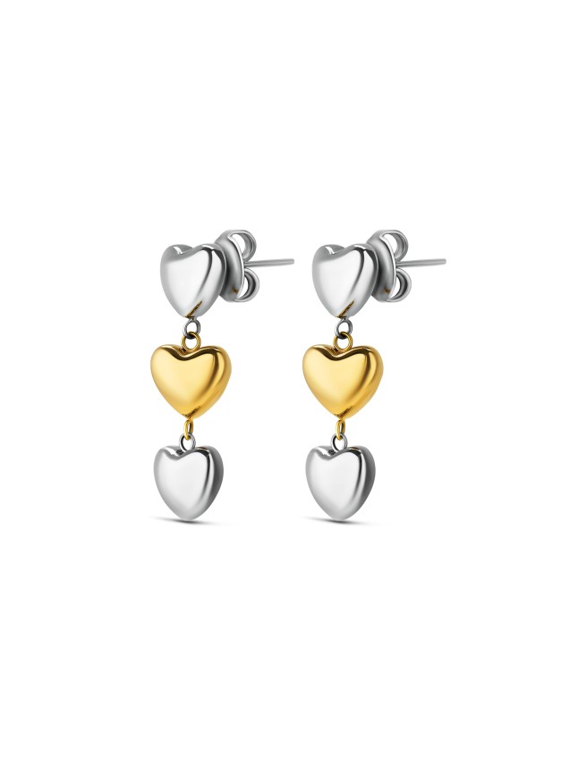 ONE Crazy Heart Embrace Earrings