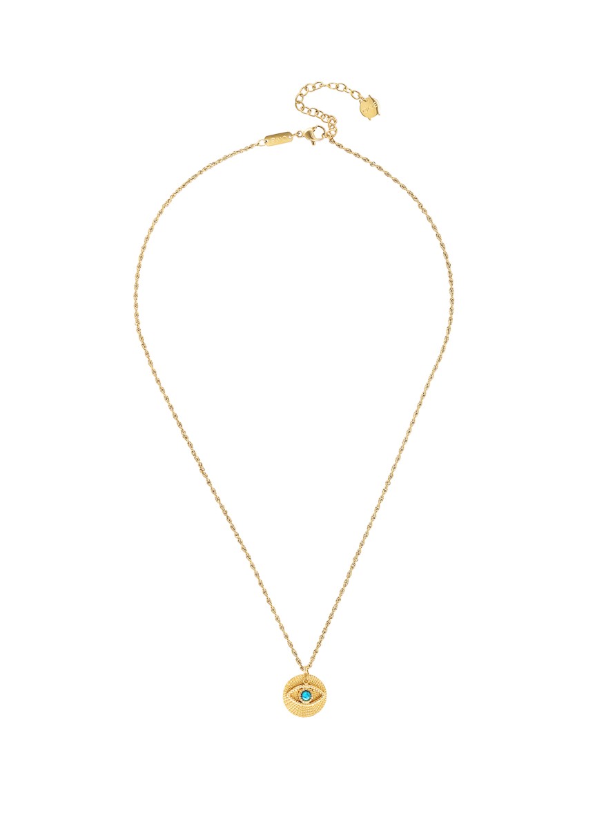 Collar ONE Neckmess Amulet Blue