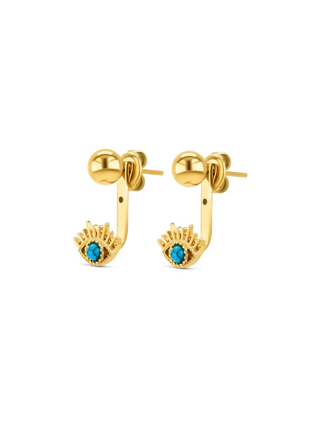 Boucles dOreilles ONE Amulet Bleu