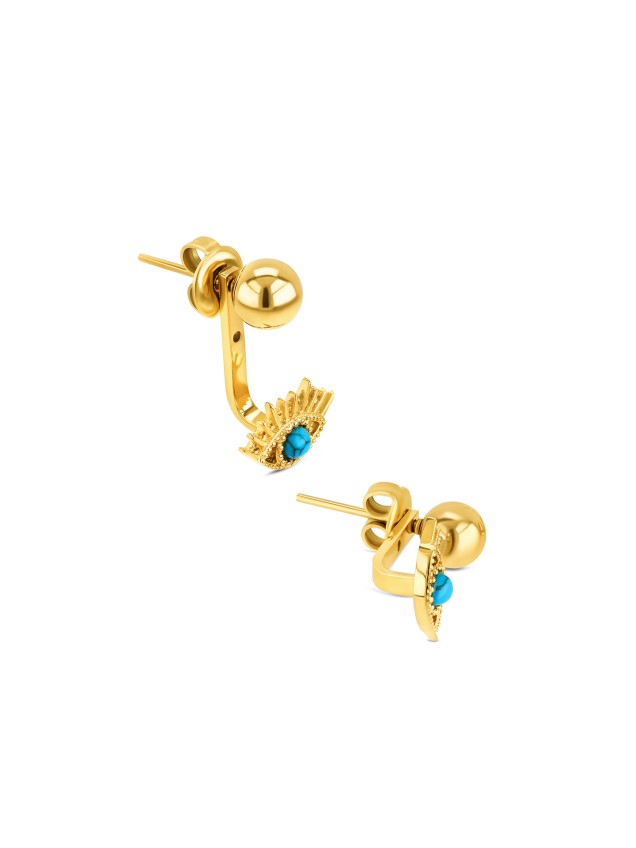 Boucles dOreilles ONE Amulet Bleu