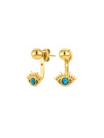 ONE Amulet Blue Earrings ONE Amulet Blue Earrings