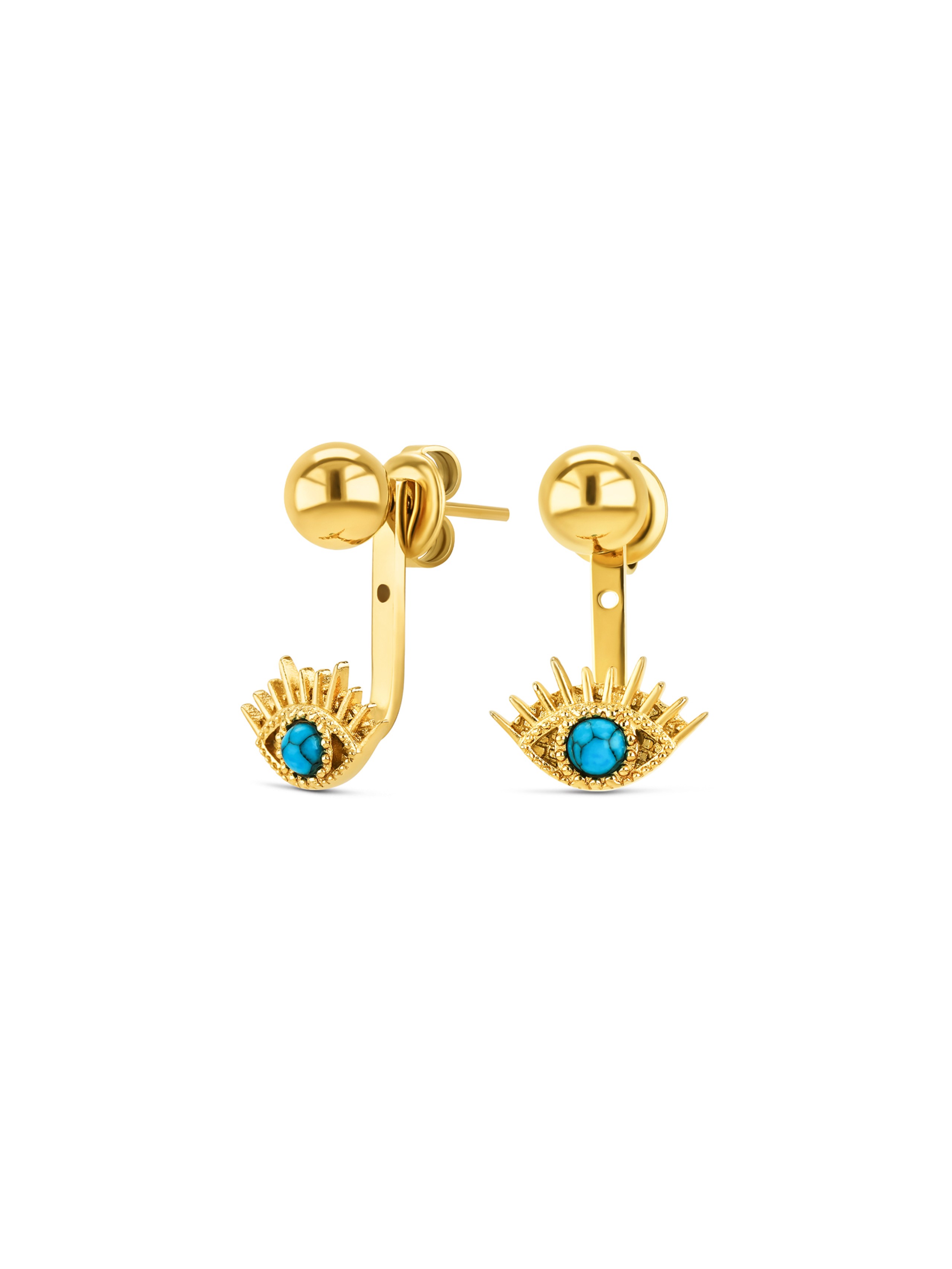 Brincos One Amulet Blue