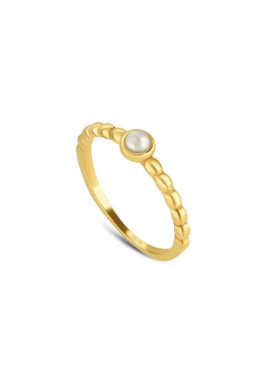 Anillo ONE London 48 Gold