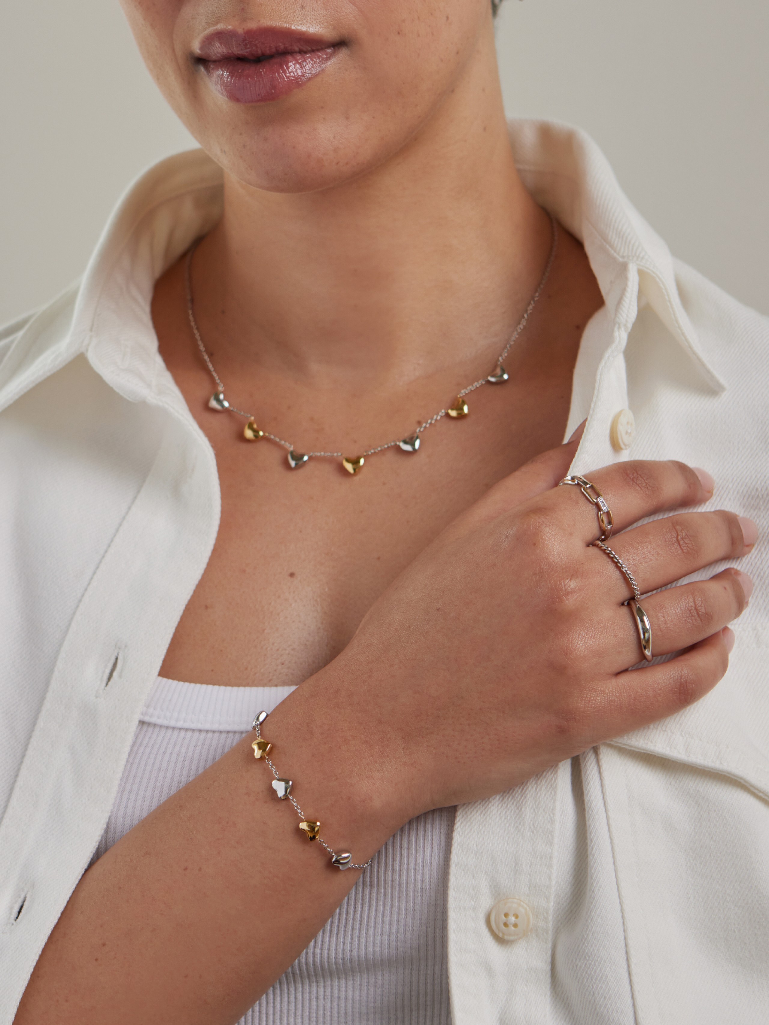 Ketting ONE Crazy Heart Embrace