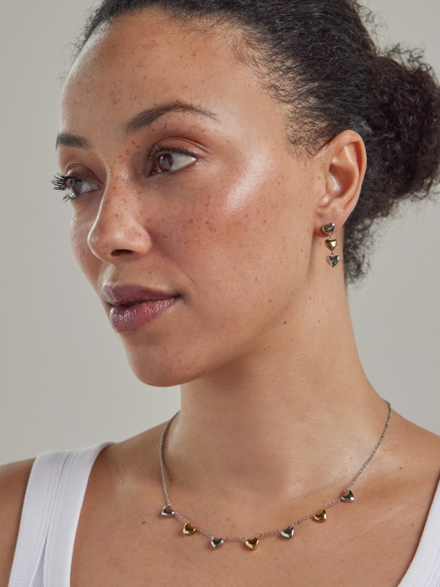 ONE Crazy Heart Embrace Earrings
