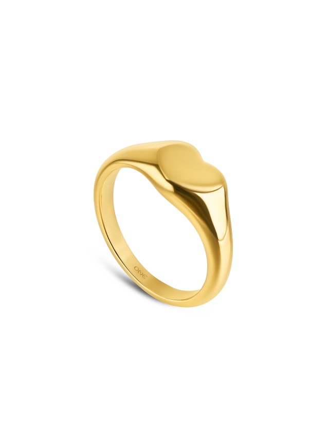 Anel One Crazy Heart Gold