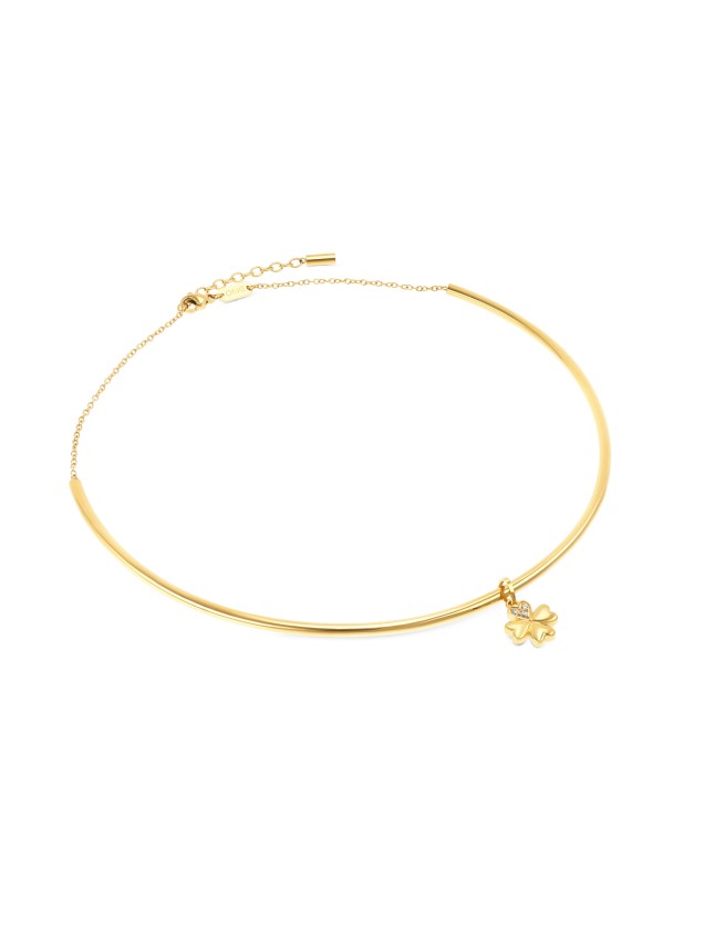 ONE Energy Master Rigid Gold Necklace