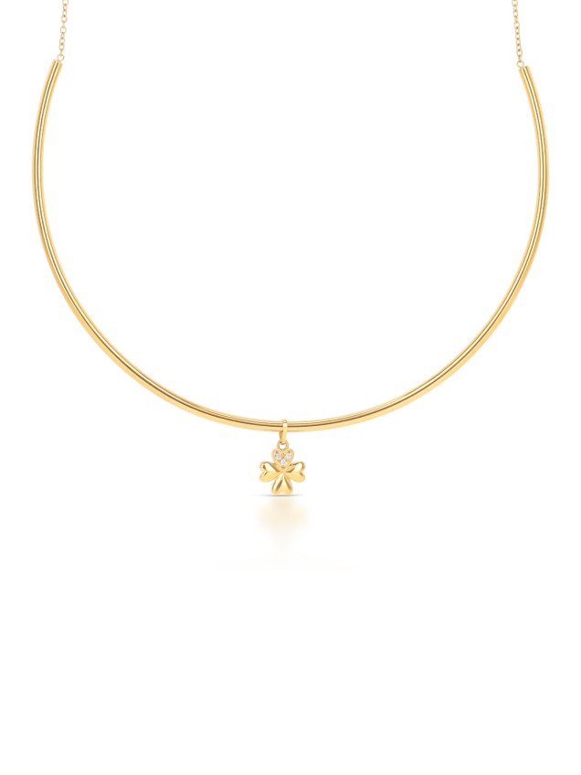 ONE Energy Master Rigid Gold Necklace