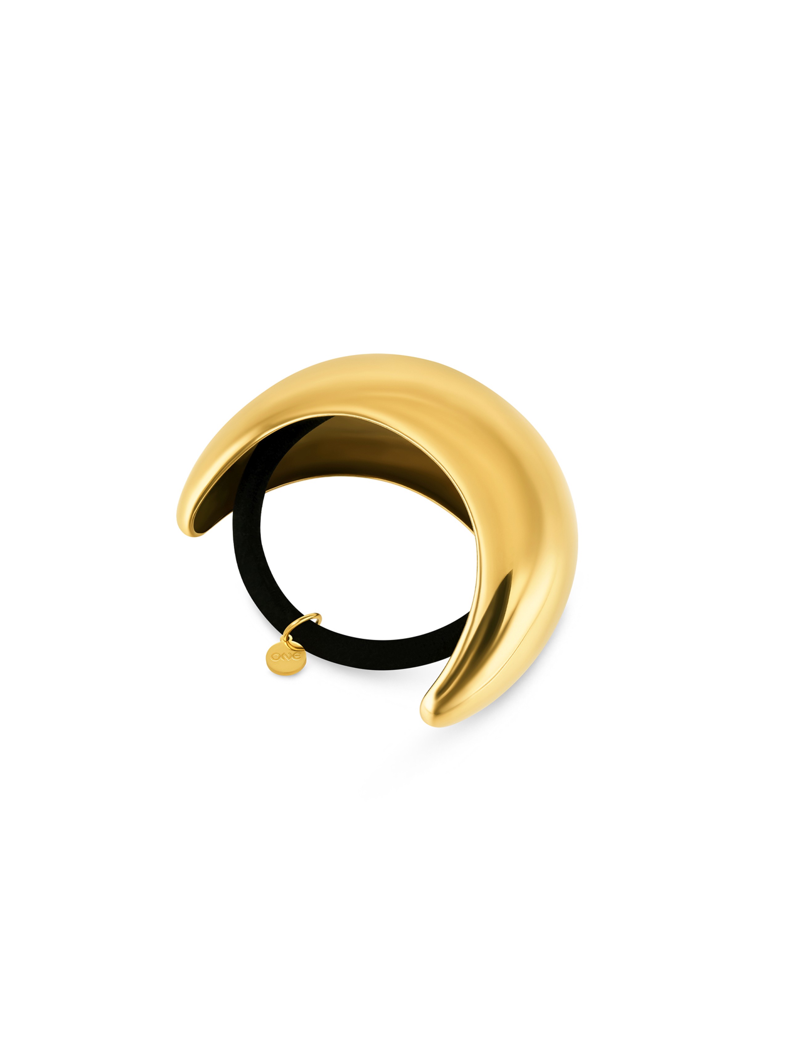 ONE Moon Large Gold Hair Accessory