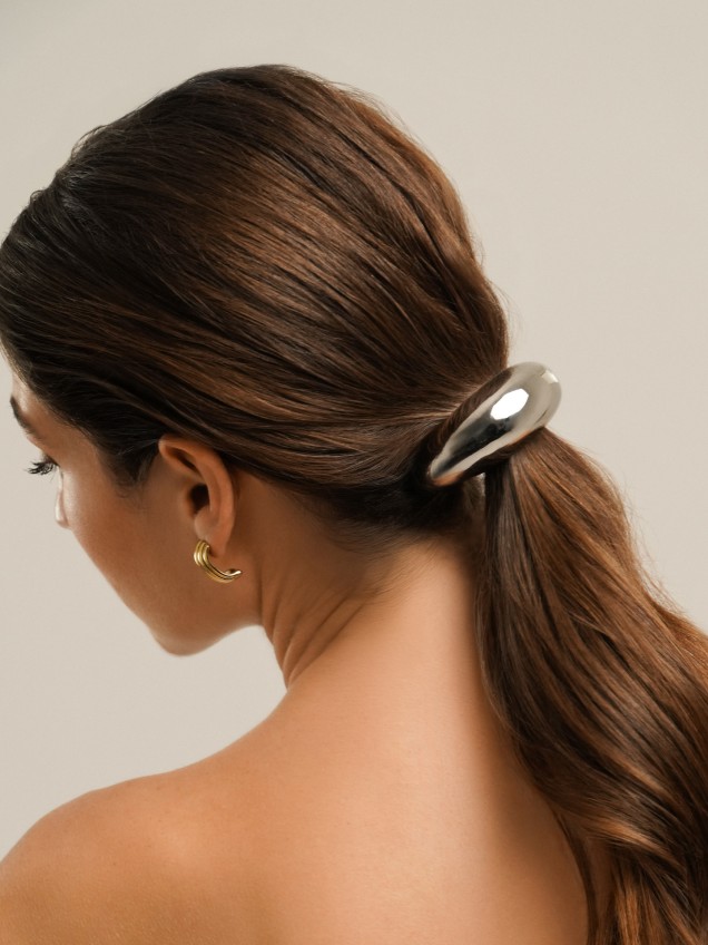 ONE Moon Large Silver Hair Accessory