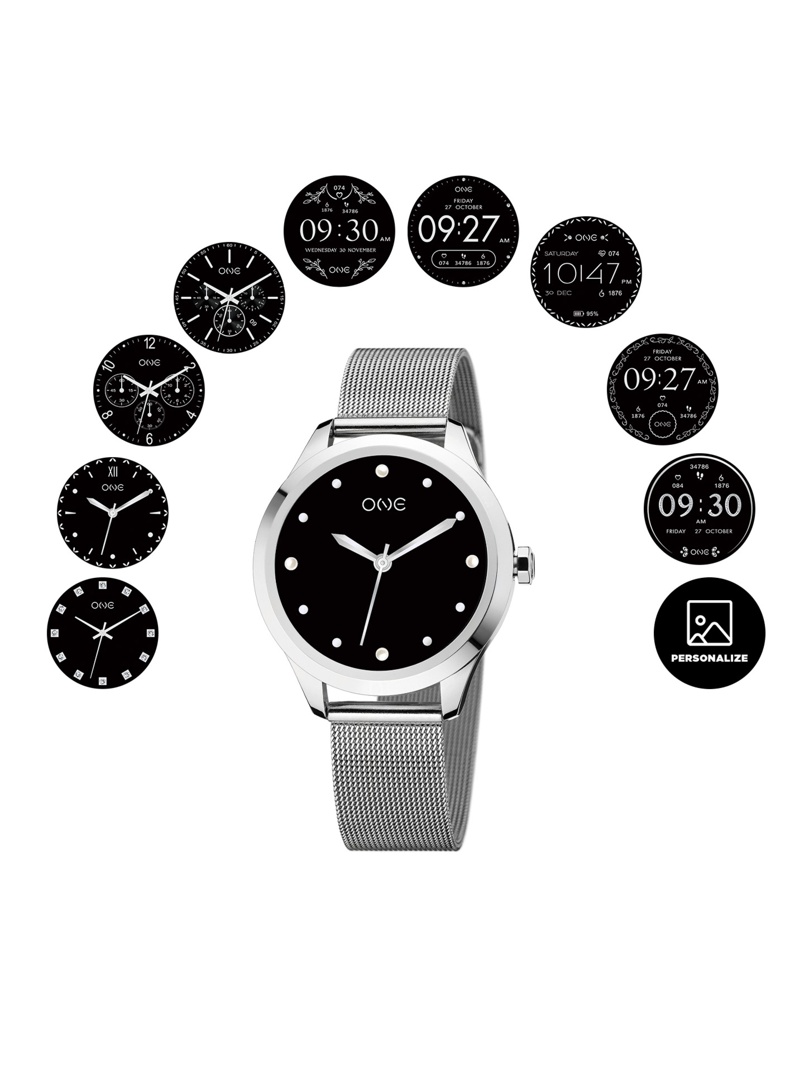 Smartwatch ONE Mini Zilver