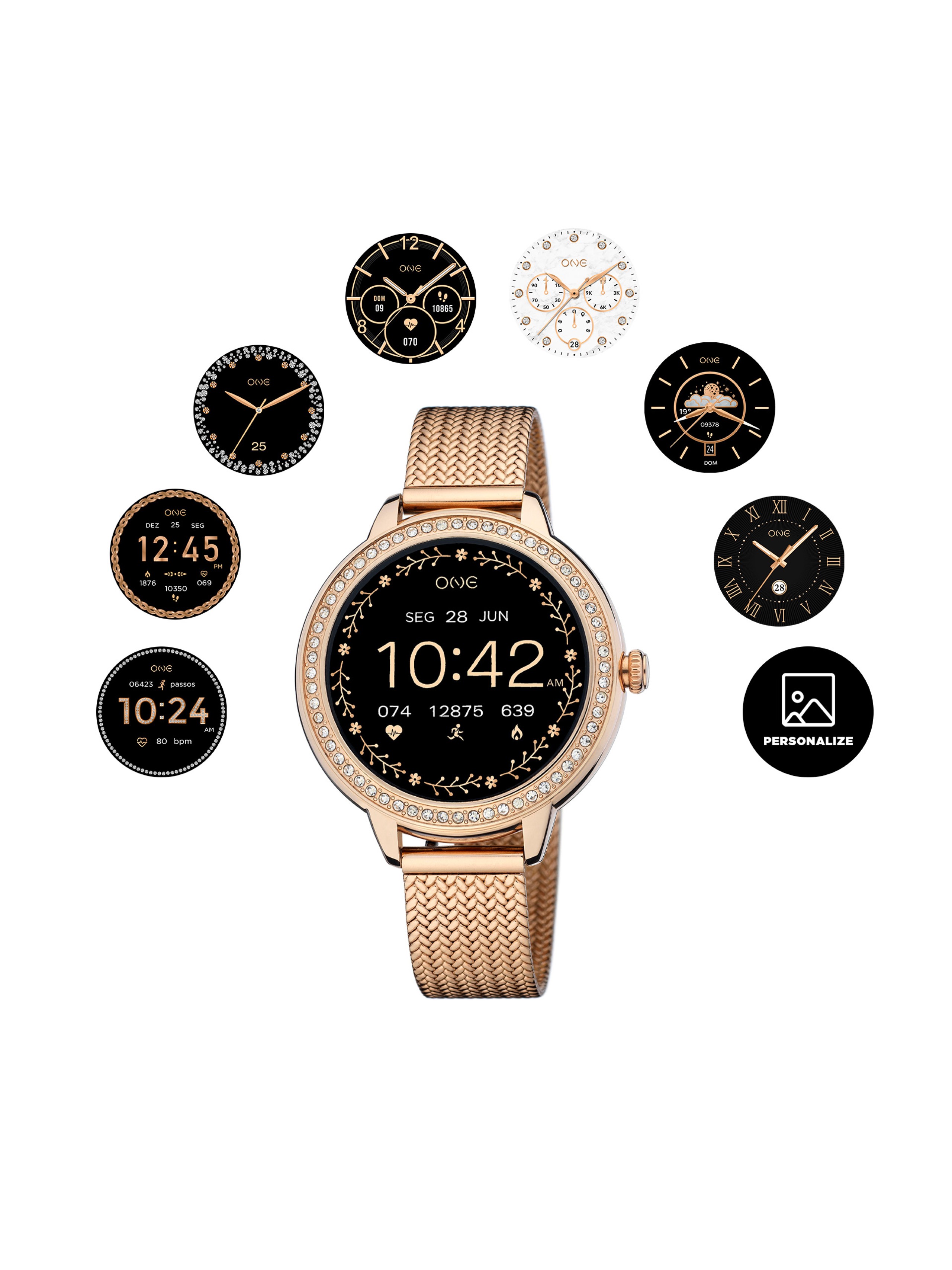Smartwatch ONE Mini Spark Rosegold