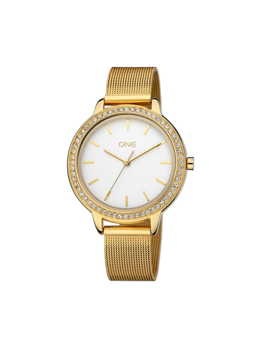 ONE Twin Spark Gold Watch
