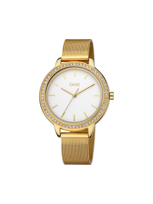 ONE Twin Spark Gold Watch