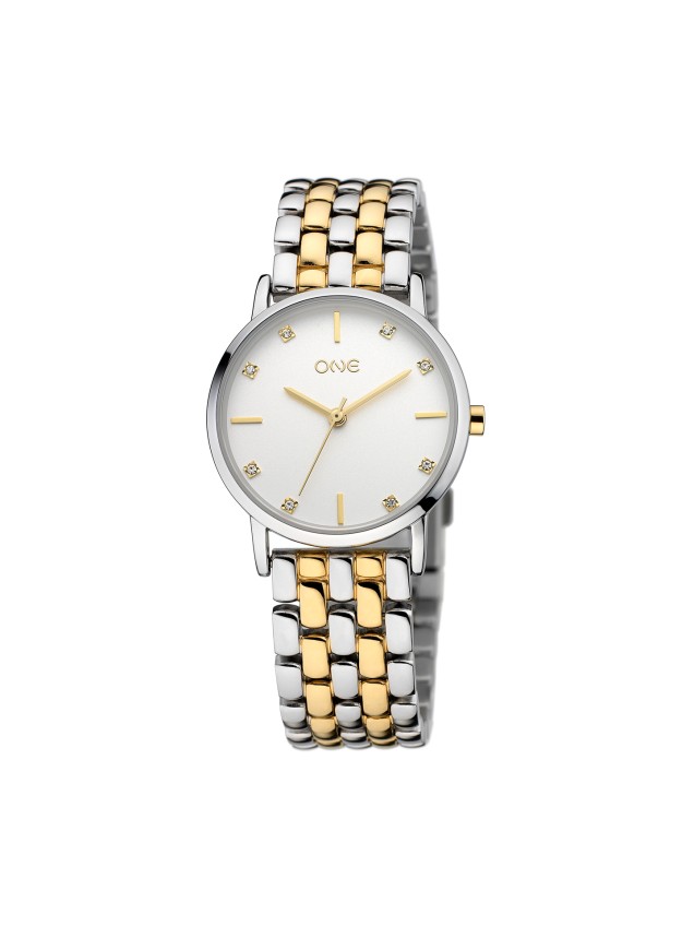 Reloj ONE Majestic Gold & Silver