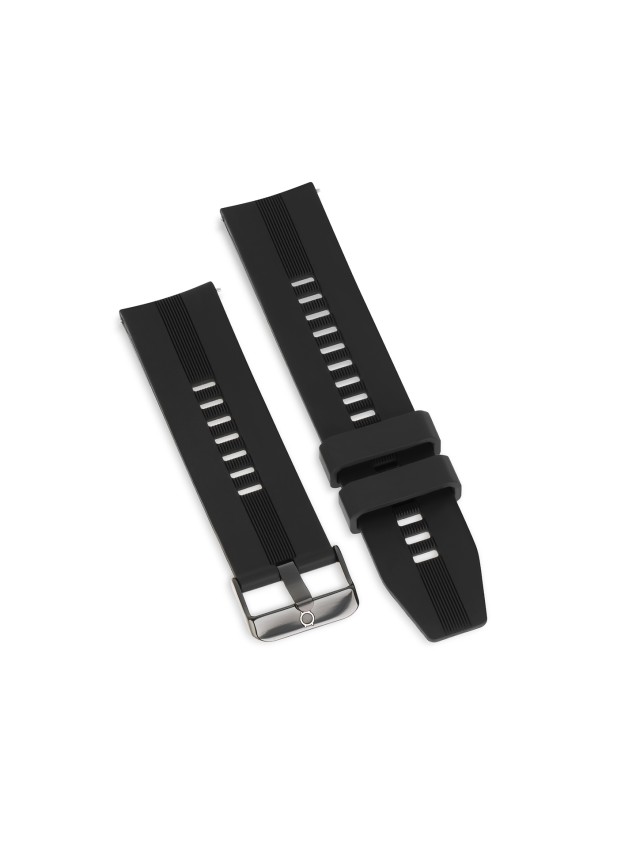 Correa de Silicona Negra para Smartwatch ONE